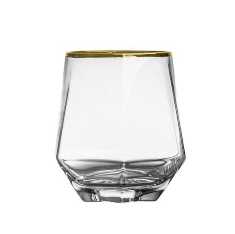 Diamond Shaped Cocktail Glass