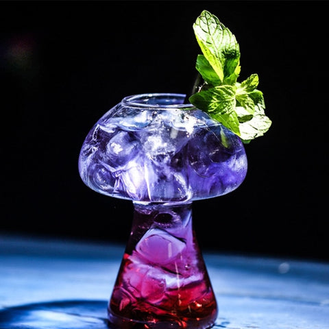 Mushroom Shaped Cocktail Glass